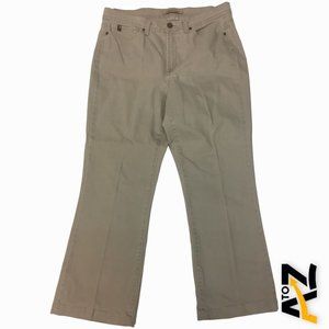 Jeanstar Women Jeans Size 12 Average Tan Stretch Straight Leg 5 Pocket